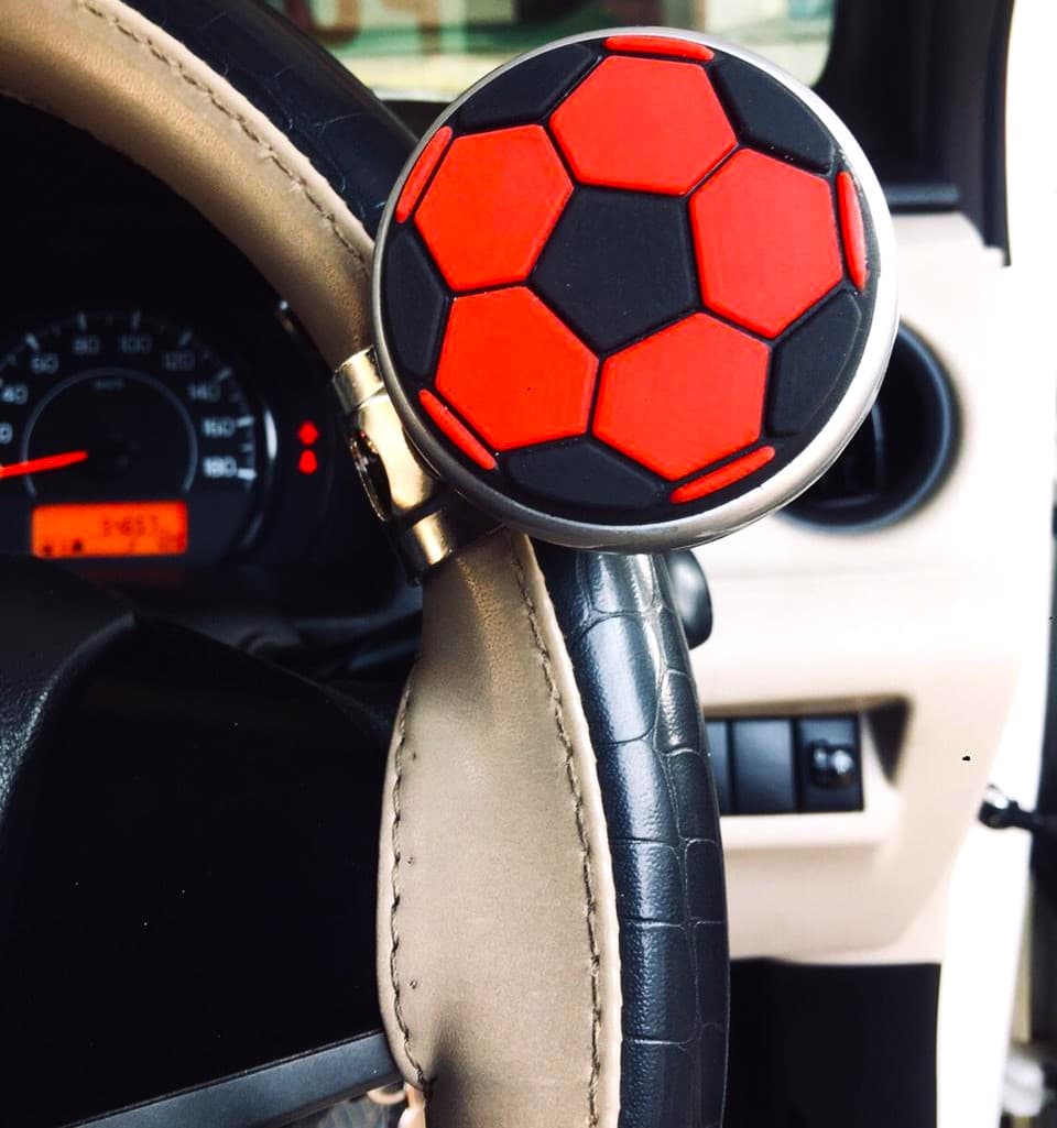 Football Shape Steering Knob For Car Steering - 1