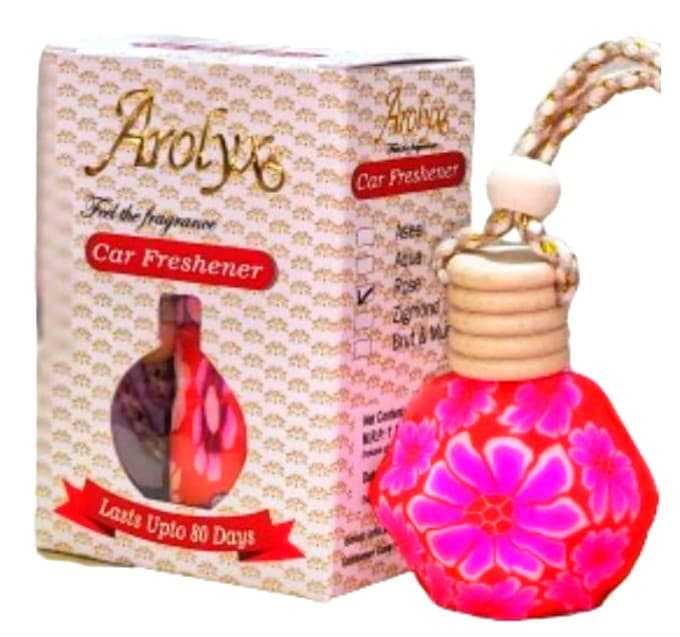 Hanging Car Perfume (Rose) - 2