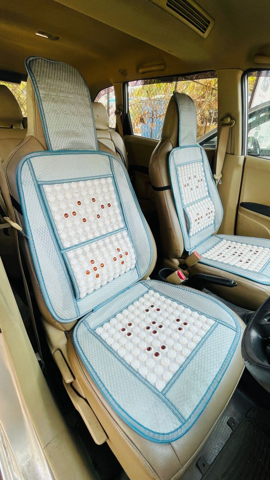 Car Seat Back Rest With Lumber Support - 1