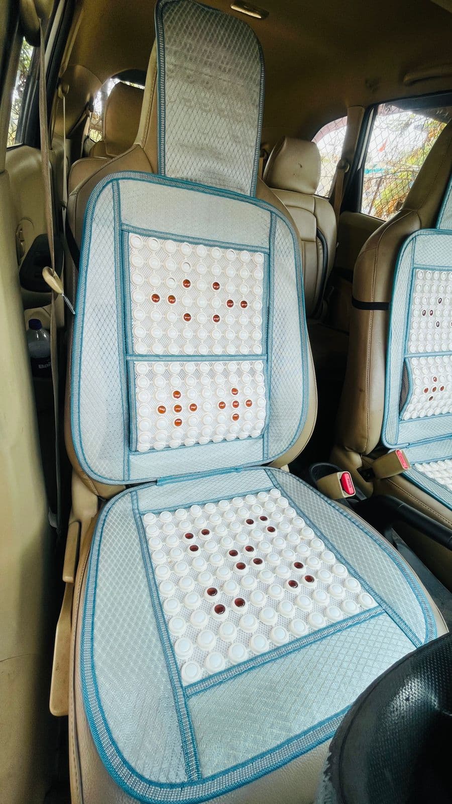 Car Seat Back Rest With Lumber Support - 2