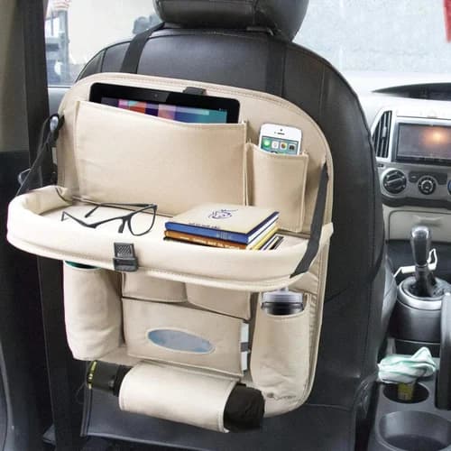 Car Back Seat Organiser (PU Leather) - 2