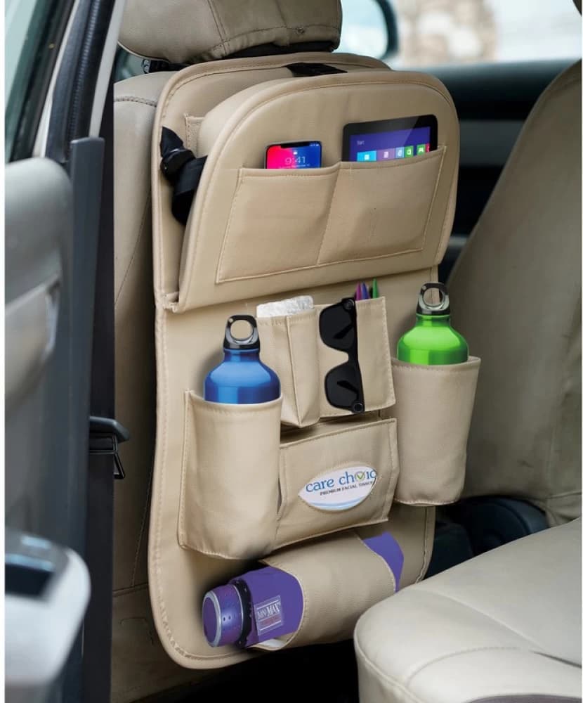 Car Back Seat Organiser (PU Leather) - 4