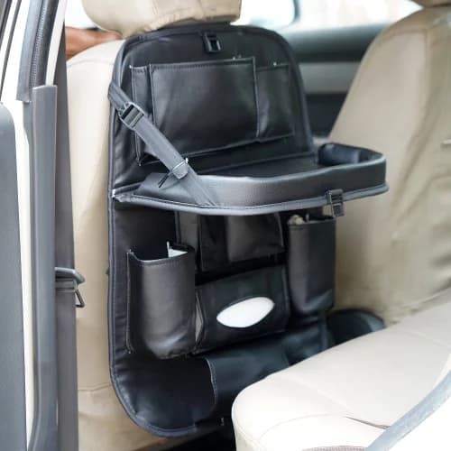 Car Back Seat Organiser (PU Leather) - 3