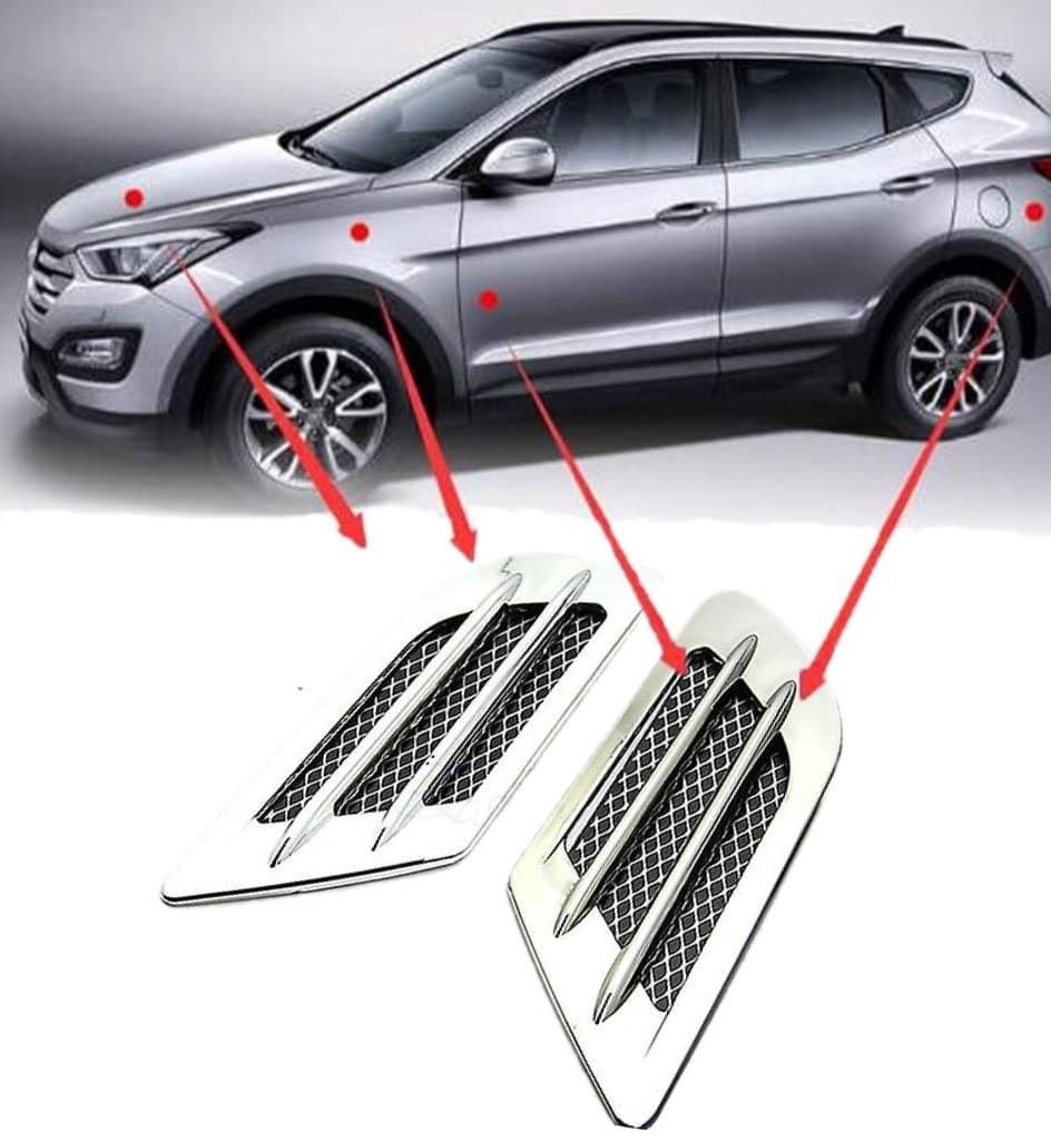 Car Fendor Show (Chrome) - 3