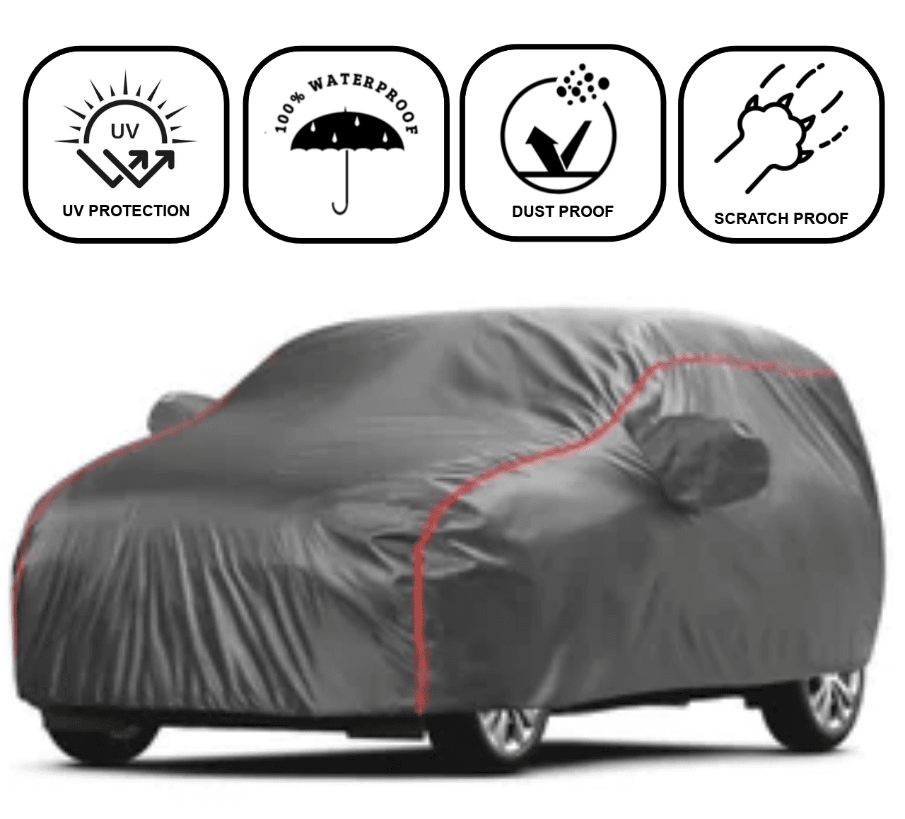 Hyundai Verna Fludic 2017-2019 All Season Car Cover  (Waterproof) - 2