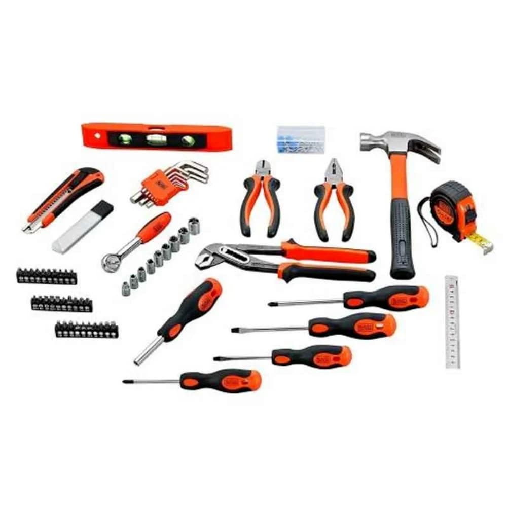 Black+Decker 154-Piece Complete Hand Tool Kit for Home, Workshop & Automotive Use - 2