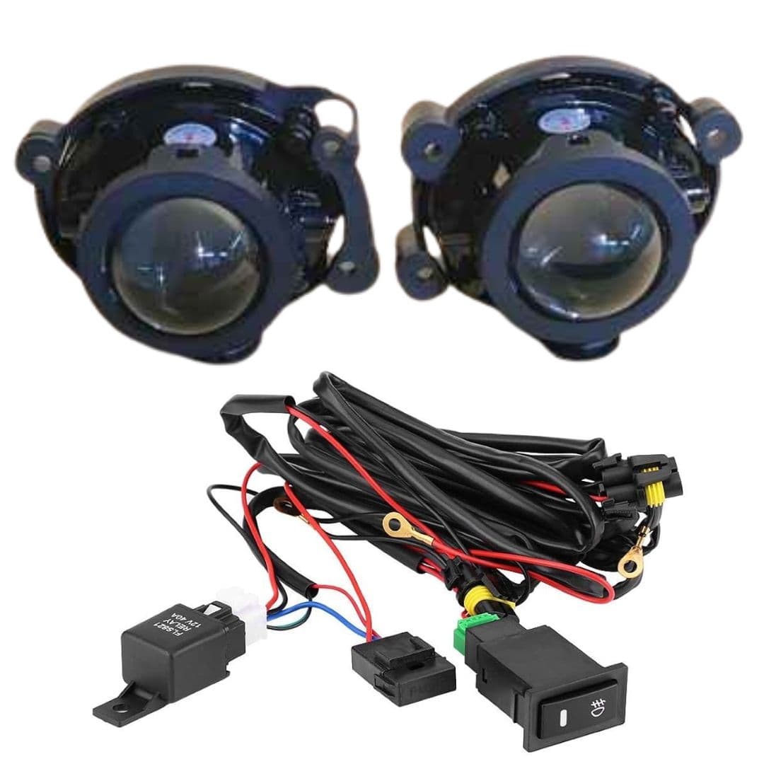 Projector Fog Light For Suzuki Dzire 2024 With Wiring Kit - 1