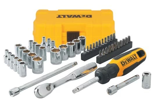 DEWALT 1/4" Drive 50-Piece Socket Set - 1