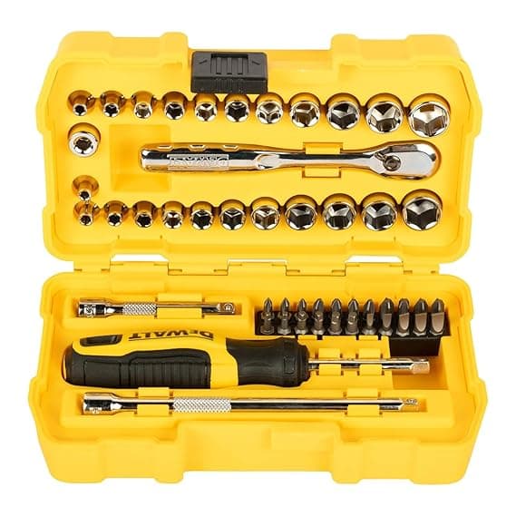 DEWALT 1/4" Drive 50-Piece Socket Set - 2