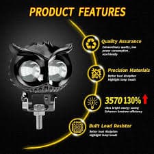 Owl Led Light (Car,Bike,Commercial) - 2