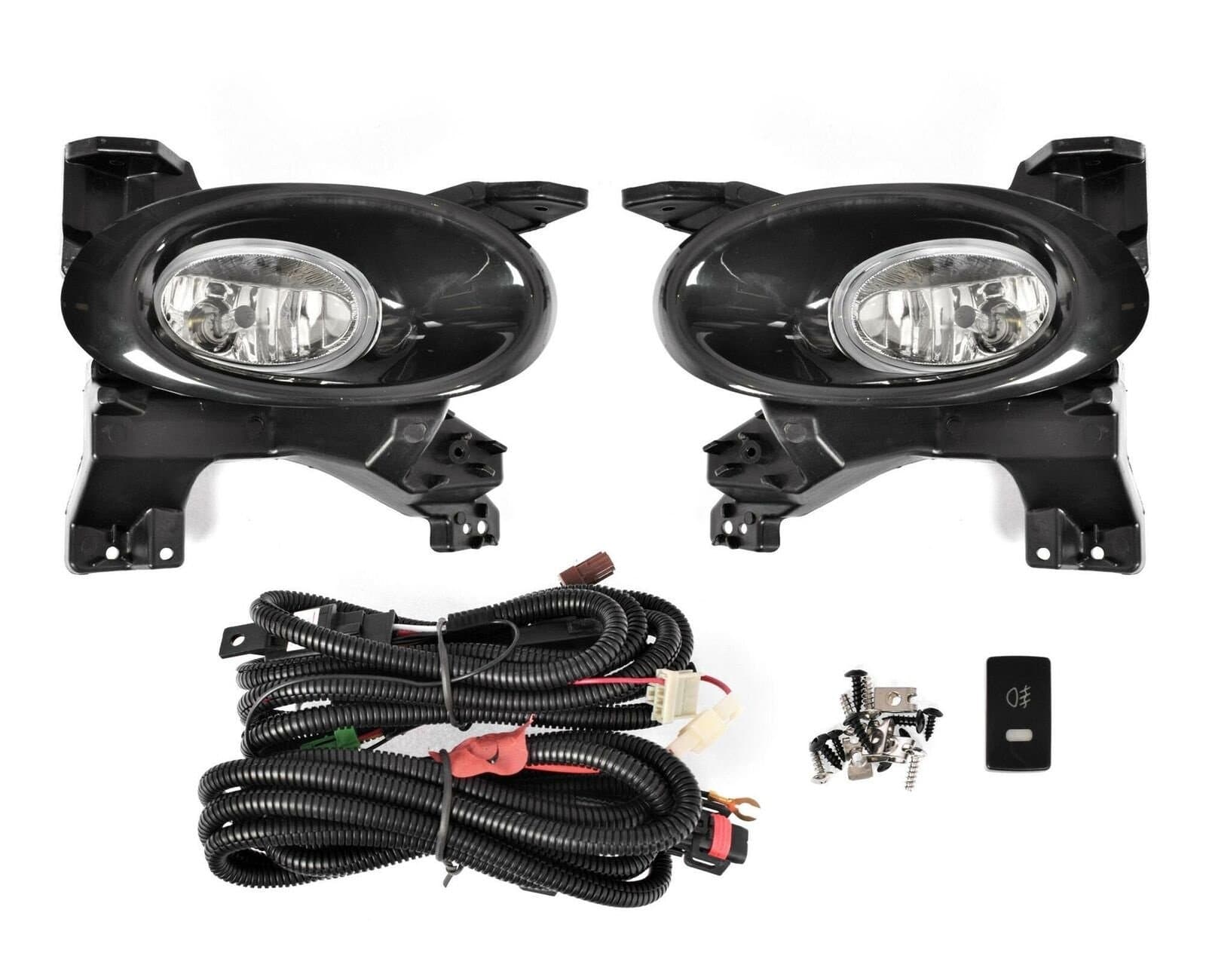 Honda City Type 3 Fog Light Kit (2009–2013) with Wiring Harness & Bulbs - 1