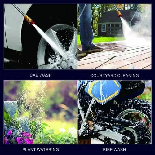 Cordless High-pressure Water Spray Gun–rechargeable Portable Car Washing Tool - 2