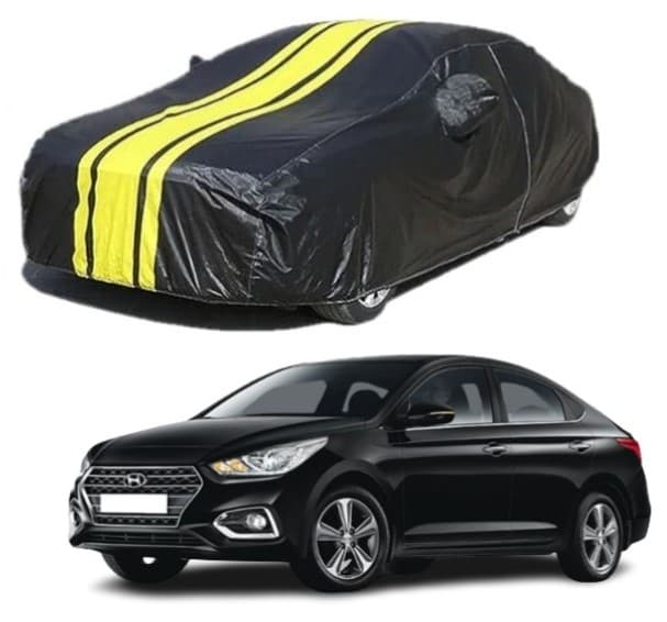 Hyundai Verna Fludic 2017-2019 All Season Fully Waterproof Car Cover (Premium)