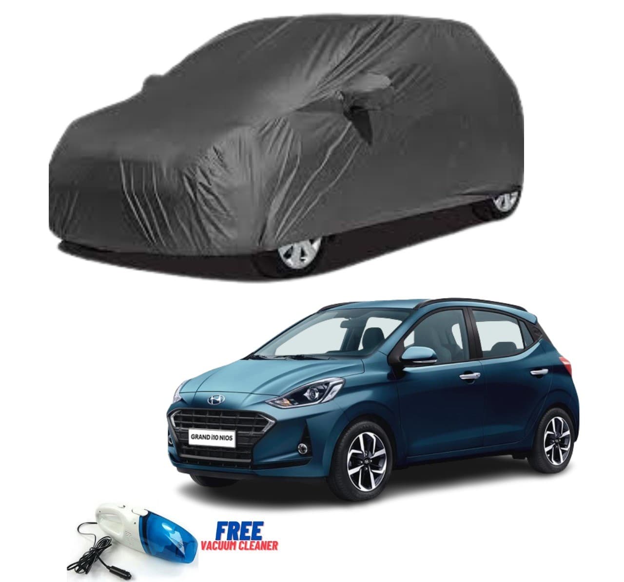 Hyundai Grand I10 Nios Car Cover (Dustproof) - 1