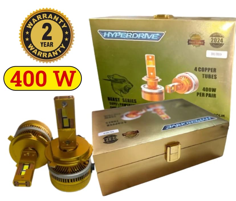 Hyperdrive Beast Series H4 Led Head Light Bulb (400W)