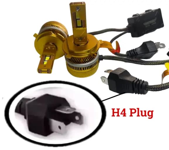Hyperdrive Beast Series H4 Led Head Light Bulb (400W) - 2