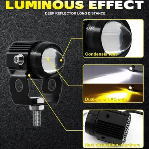 Mini Drive Fog Light (Car,Bike,Commercial) - 4