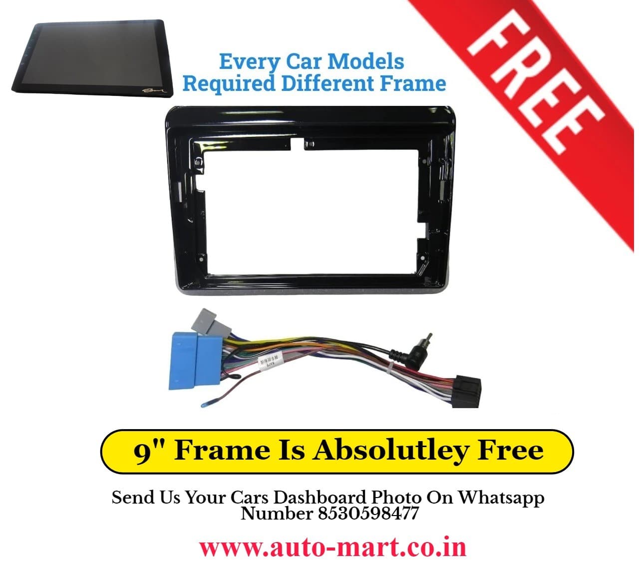 Bossman Car Android System (9 Inch Display) - 2