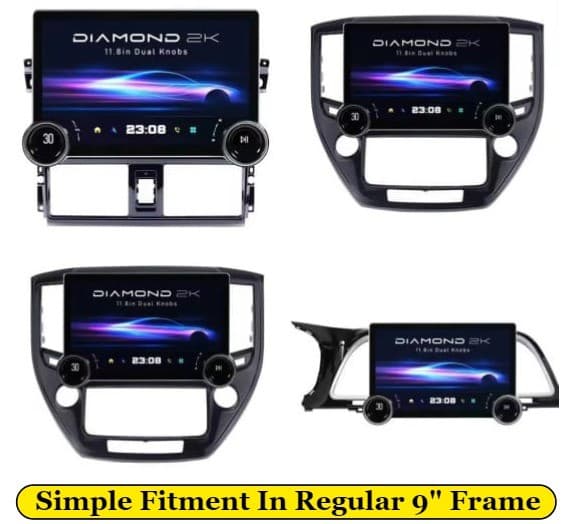 DIAMOND 2k Pro 10.1 Inch Car Android 4GB + 32GB (Car Android System) - 2