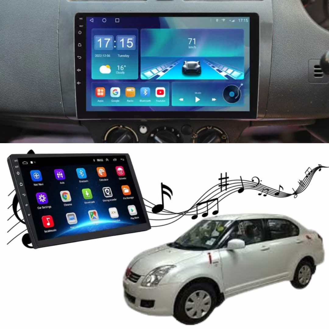 Suzuki Old Dzire 9 Inch Android Car System with 2GB RAM And 32GB ROM Storage - 1