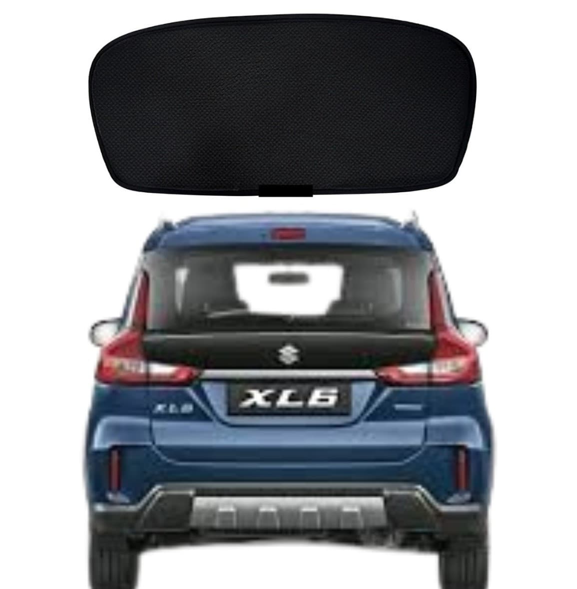 Nexa Xl6 Custom Rear Sunshade - 100% Uv Block - Perfect Fit Interior Protection - 1
