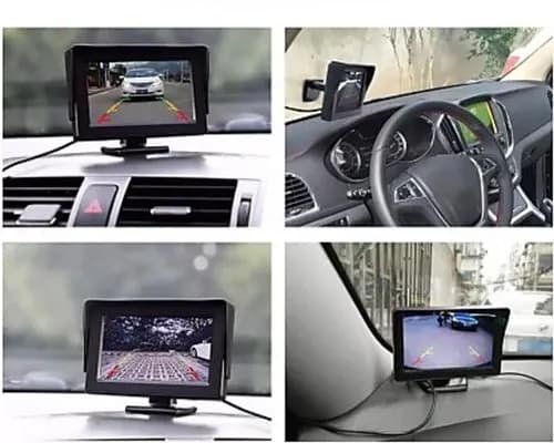 Compact 4.3 Inch Rear View Parking Monitor (Dashboard Mounting) - 3