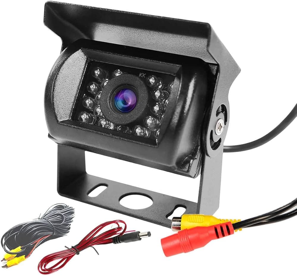 12-24V LED IR Night Vision Rear View Camera for Bus, Truck, and Trailer - 2