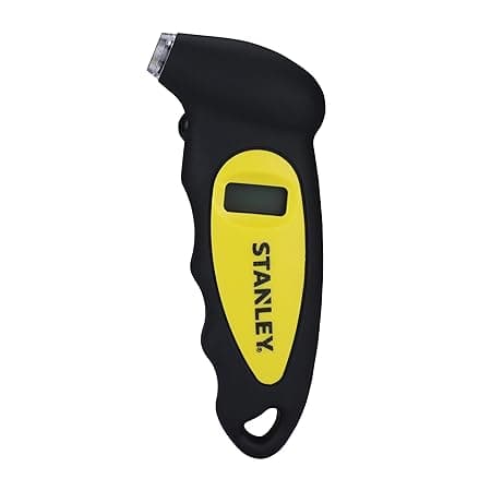 Stanley STHT80874-0 Digital Tire Pressure Gauge – 0.5 PSI Resolution, Accurate & Compact for Car, Bike & DIY Use - 1