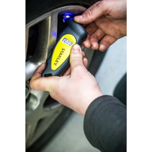 Stanley STHT80874-0 Digital Tire Pressure Gauge – 0.5 PSI Resolution, Accurate & Compact for Car, Bike & DIY Use - 2