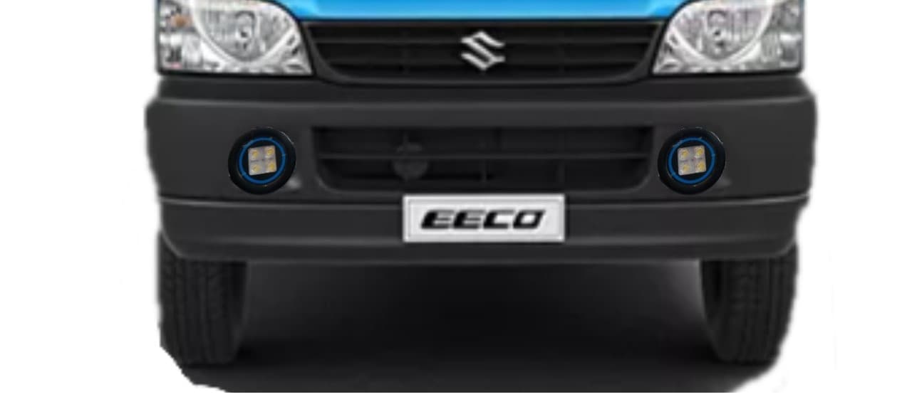 Suzuki Eeco Four Led With DRL Ring Fog Light In Metal Body Operate On 12V - 2