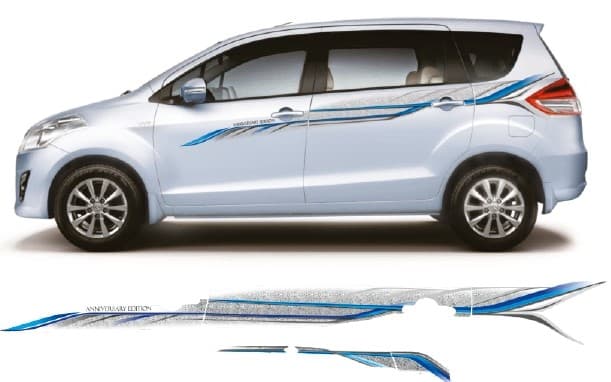 Maruti Ertiga OEM Type Body Graphic Sticker – Premium Vinyl Full Body Car Decal for Exterior Styling