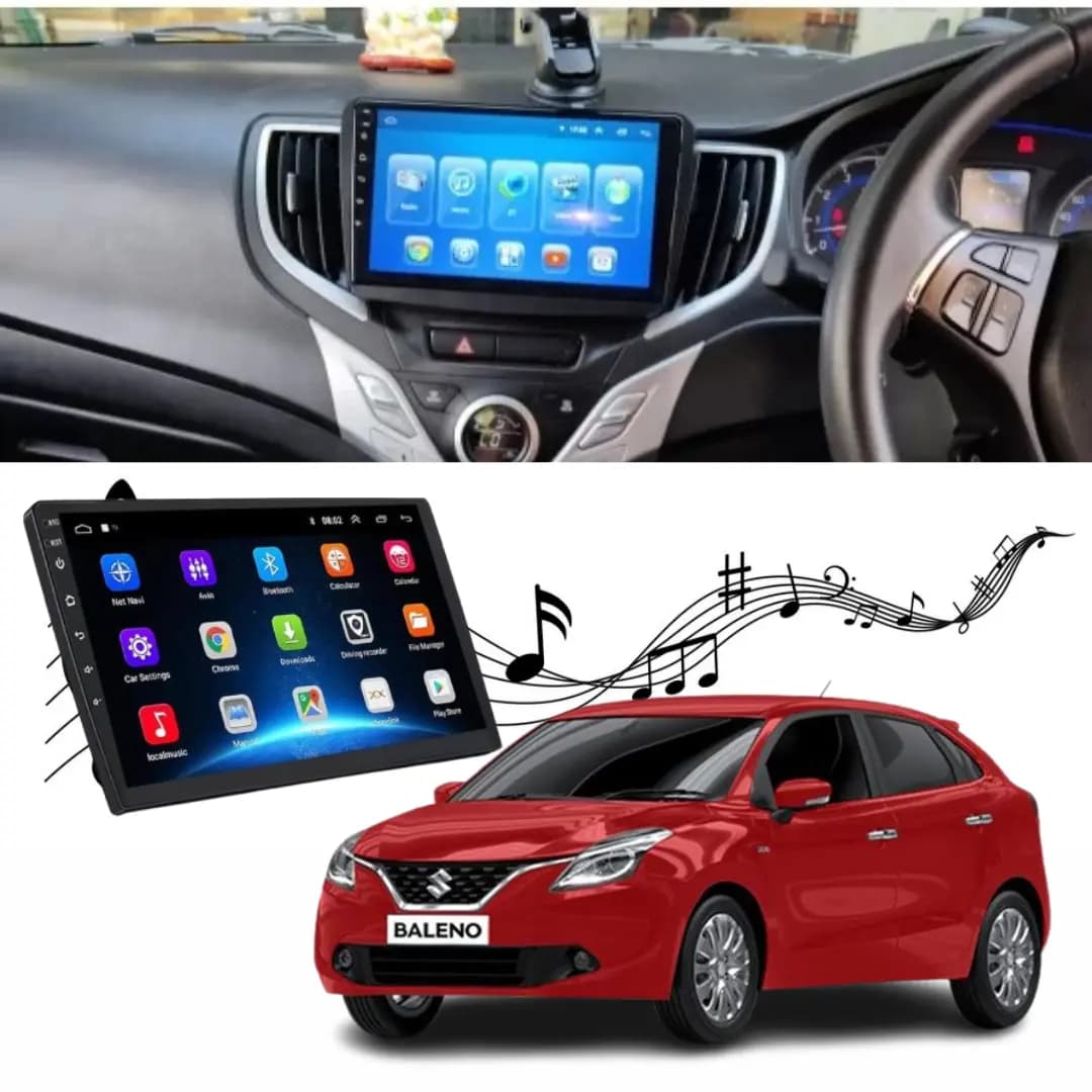 Suzuki Nexa Baleno 2015 to 2022 9 Inch Android Car System with 2GB RAM And 32GB ROM Storage - 1