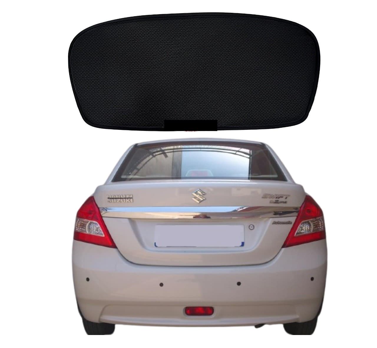 Rear Windshield Sunshade for Suzuki Dzire (2012-2016) - 1