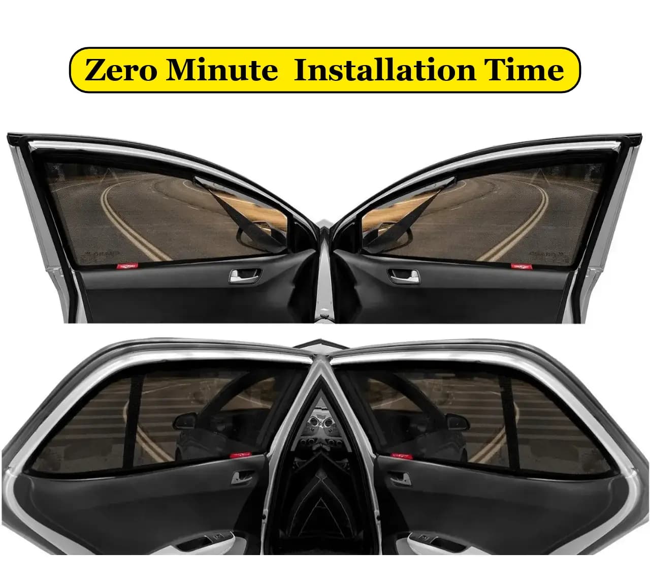 Suzuki New Wagan R 2019 Car Window Sunshade (Magnetic) - 3