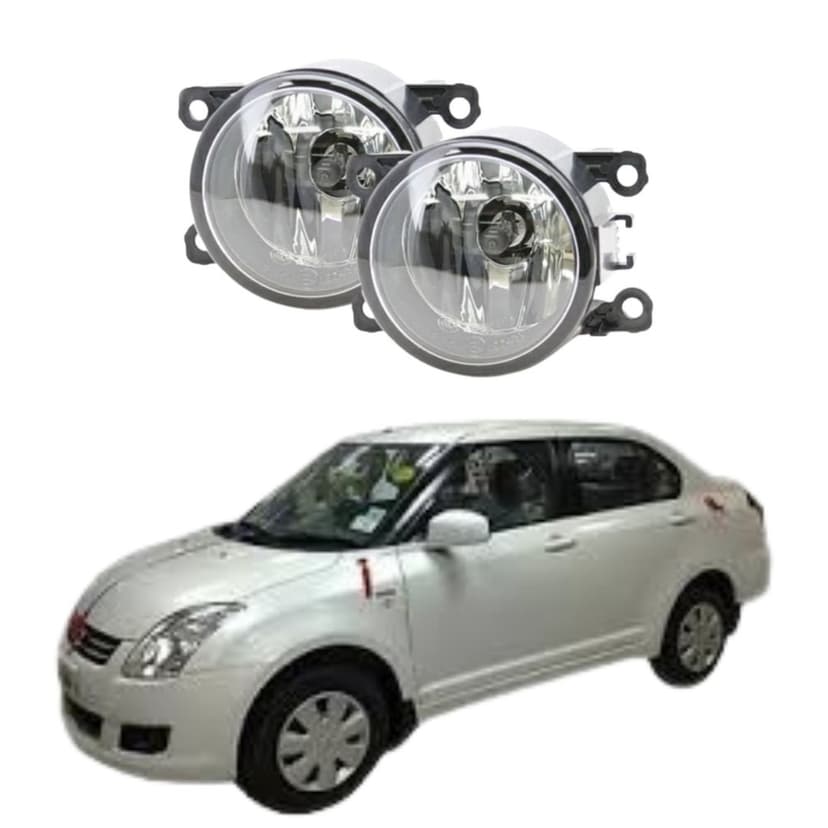 Suzuki Old Dzire 2008-2012 Fog Light with Aluminium Body
