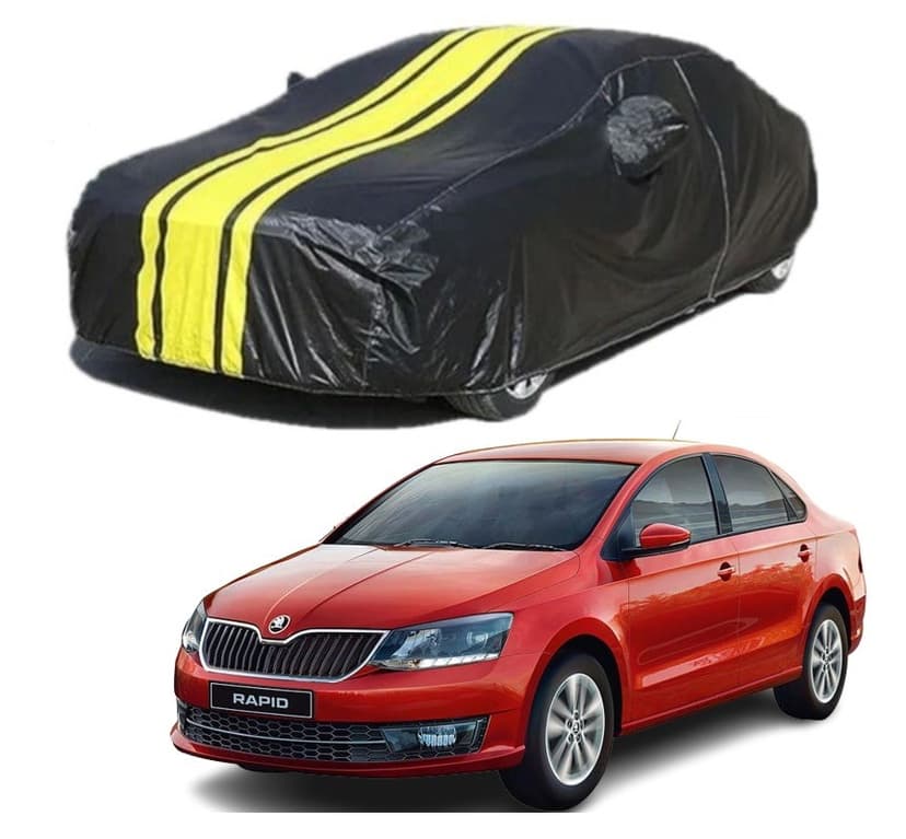 Skoda Rapid 2016-2022 All Season Fully Waterproof Car Cover (Premium)