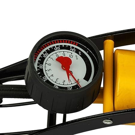 Stanley STHT80894-1 Heavy-Duty Foot Pump – High-Pressure Air Pump for Tyres, Inflatables, and DIY Use - 2