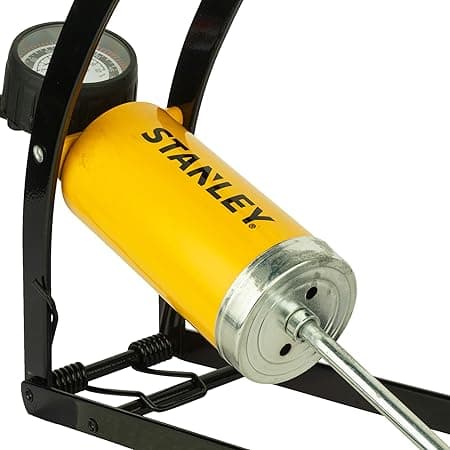 Stanley STHT80894-1 Heavy-Duty Foot Pump – High-Pressure Air Pump for Tyres, Inflatables, and DIY Use - 3