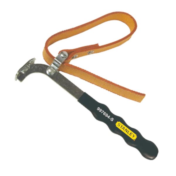 Stanley Oil Filter Spanner Strap Type – Adjustable Heavy-Duty Wrench for Automotive, Garage, and DIY Use