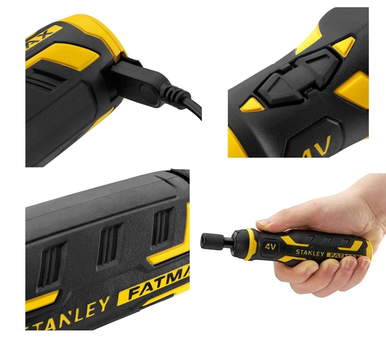 Stanley Fmht66719-0 Power-assisted Cordless Screwdriver With Dual Torque Control & Usb Charging - 2