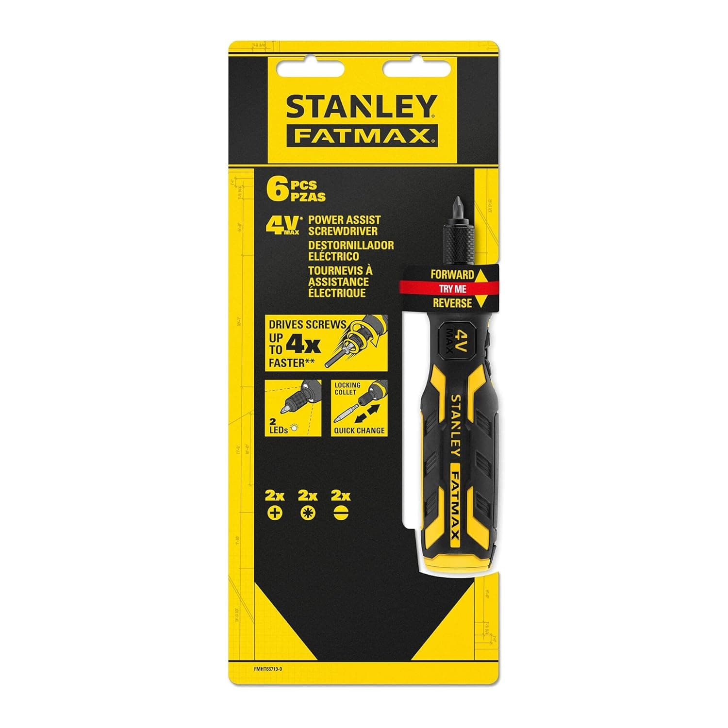 Stanley Fmht66719-0 Power-assisted Cordless Screwdriver With Dual Torque Control & Usb Charging - 3