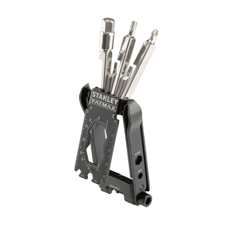 Stanley FMHT26001 21-Function Stainless Steel Multi-Tool (Compact Bike & Emergency Repair Tool for Outdoor, Travel & DIY Use) - 2
