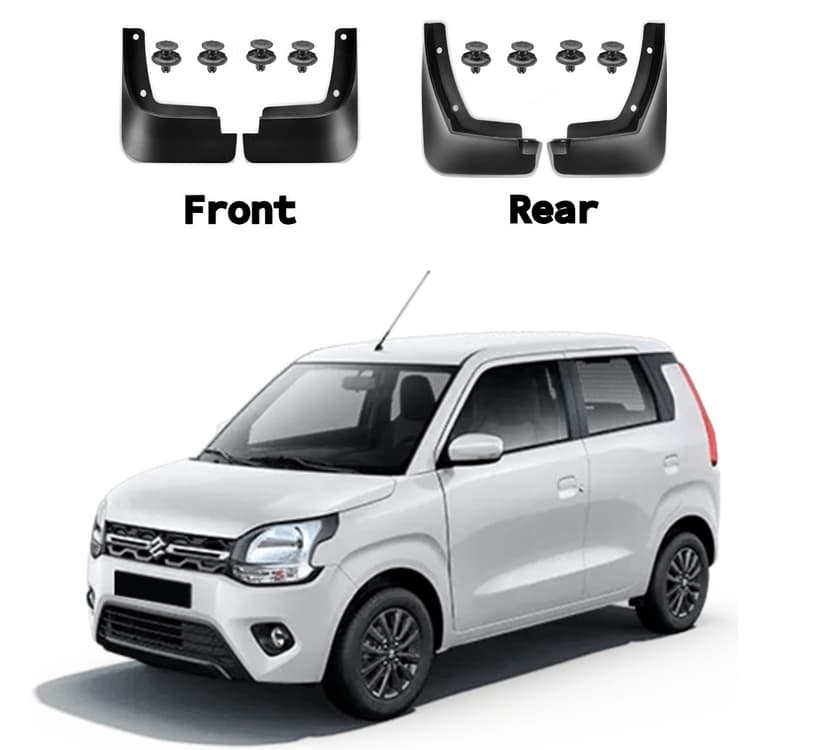 Suzuki Wagon R 2019 Mud Flaps OE Type Fitment (Set of 4)