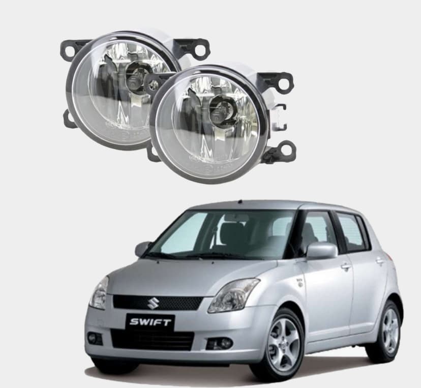 Suzuki Old Swift 2007-2012 Fog Light with Aluminium Body