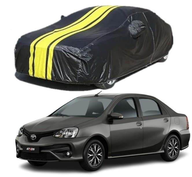 Toyota Etios 2010-2020 All Season Fully Waterproof Car Cover (Premium)