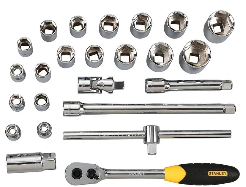 Stanley STMT72795-8 1/2" Square Drive 6-Point 24-Piece Socket Set - 2