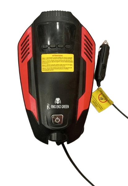 Portable Digital Car Tyre Inflator Air Compressor with LED Torch – 150 PSI High-Pressure Pump, 230V AC - 2