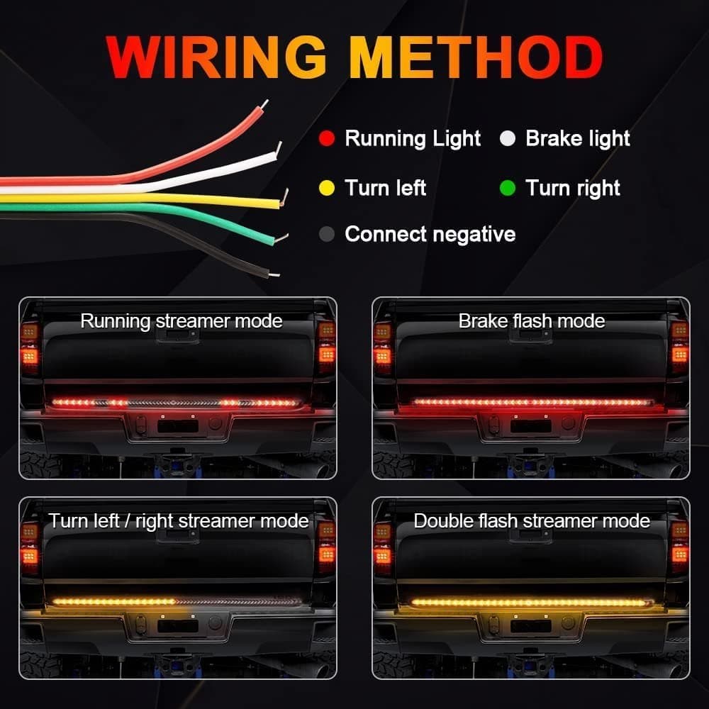 1.8 MTR LED Tailgate Strip Light Bar - 4