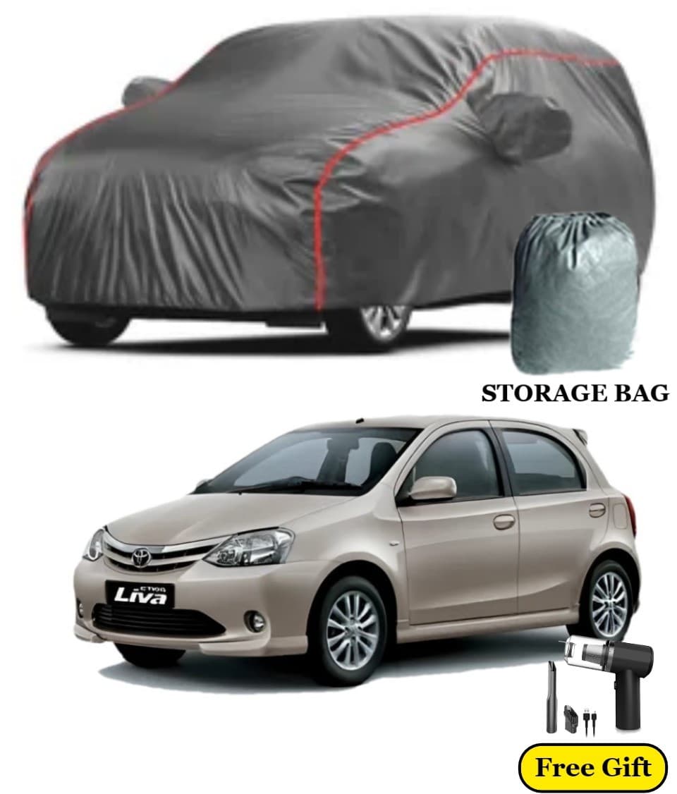 Toyota Etios Liva Car Cover (Waterproof) - 1 Toyota Etios Liva Car Cover (Waterproof) - 1