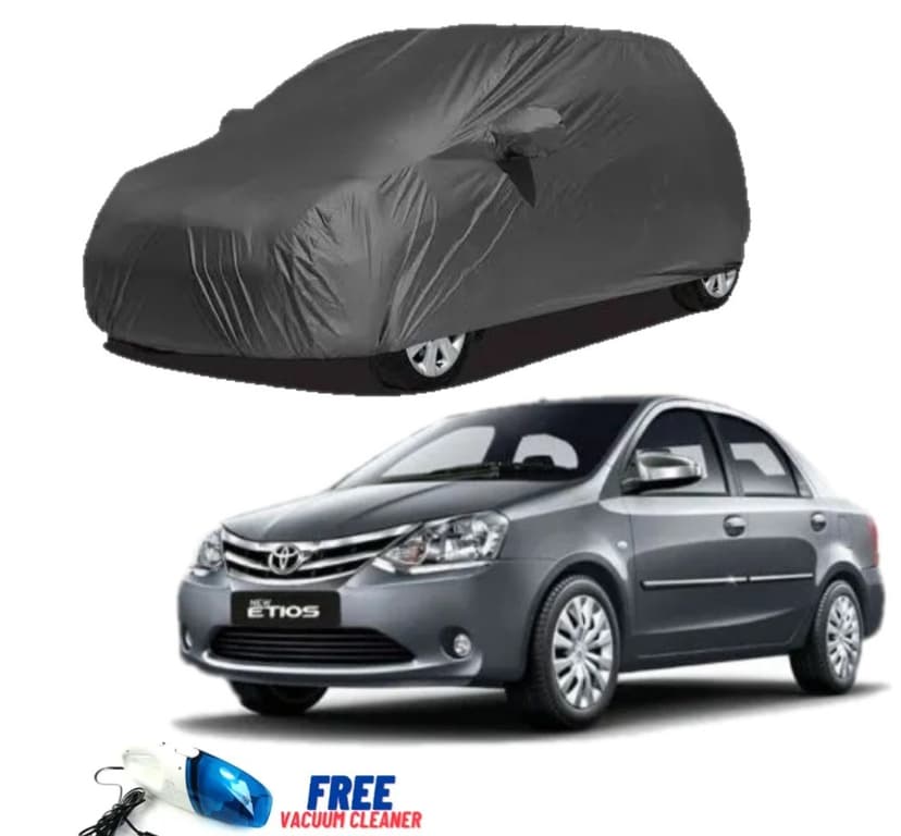 Toyota old Etios 2010 to 2018 Car Cover (Dustproof)